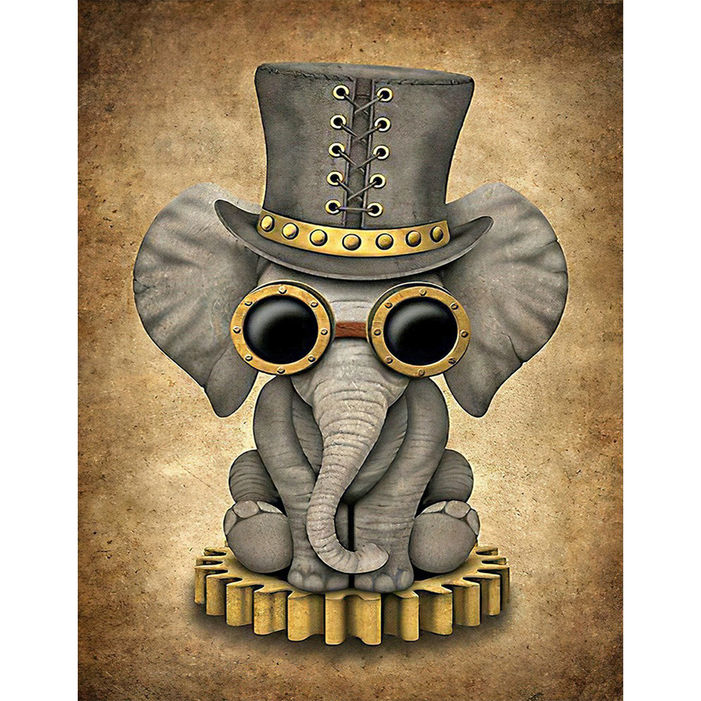 

Elephant - Square Drill Diamond Painting - 30*40CM, 501 Original