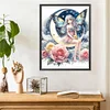Diamond Painting-DIY Full Round Drill Moon Fairy