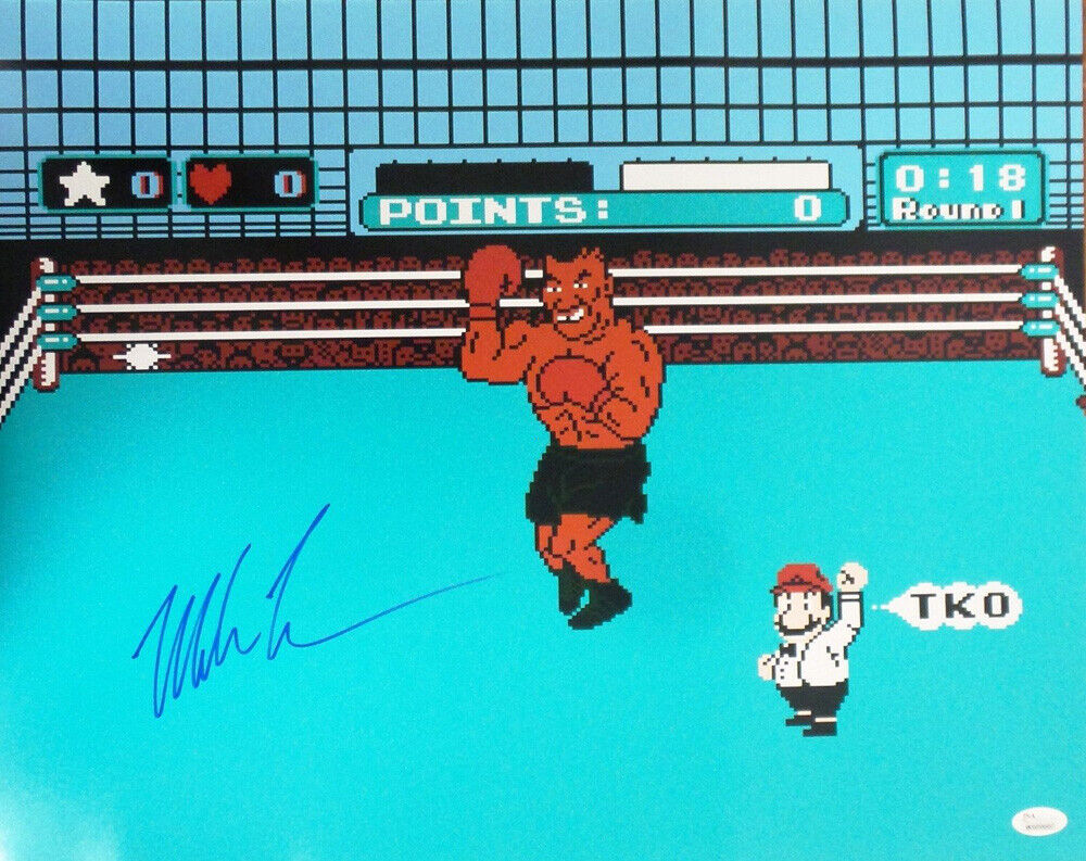 Mike Tyson Punch Out Signed Photo Poster painting 8x10 reprint