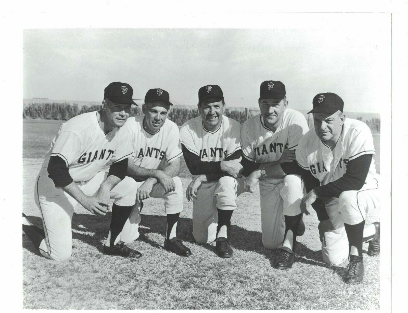 1965-69 San Francisco Giants Coaching Staff Herman Franks 8x10 Photo Poster painting AO