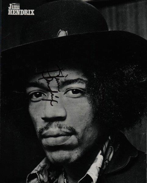 REPRINT - JIMI HENDRIX Autographed Signed 8 x 10 Glossy Photo Poster painting Poster