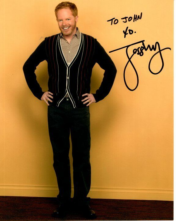 JESSE TYLER FERGUSON Signed MODERN FAMILY MITCHELL PRITCHETT Photo Poster paintinggraph To John