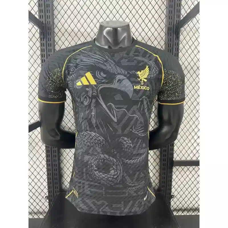 2025 Player Mexico Black Special Edition Soccer Jersey