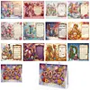 DIY 2027 Diamond Painting Calendar Art Kit Paper Desk Calendar Desktop Decoration Craft Kit