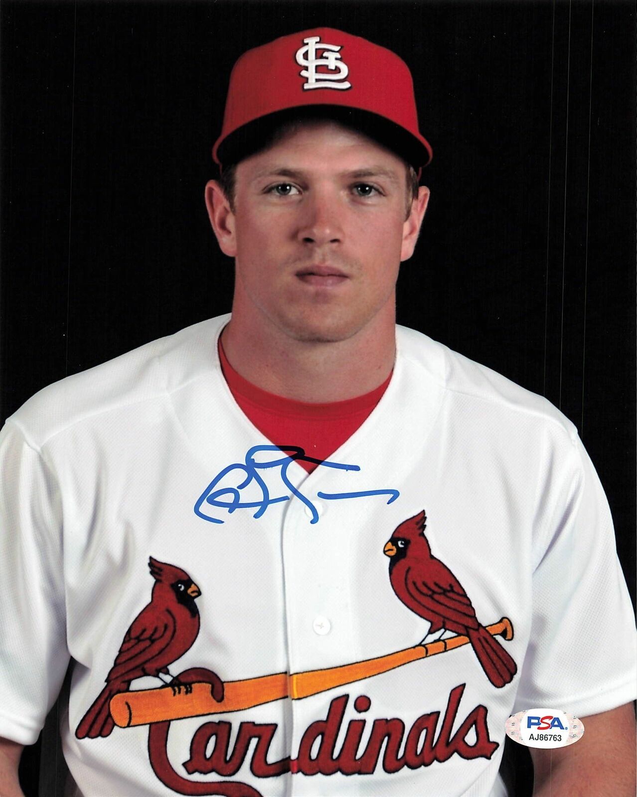 CHARLIE TILSON signed 8x10 Photo Poster painting PSA/DNA St. Louis Cardinals Autographed