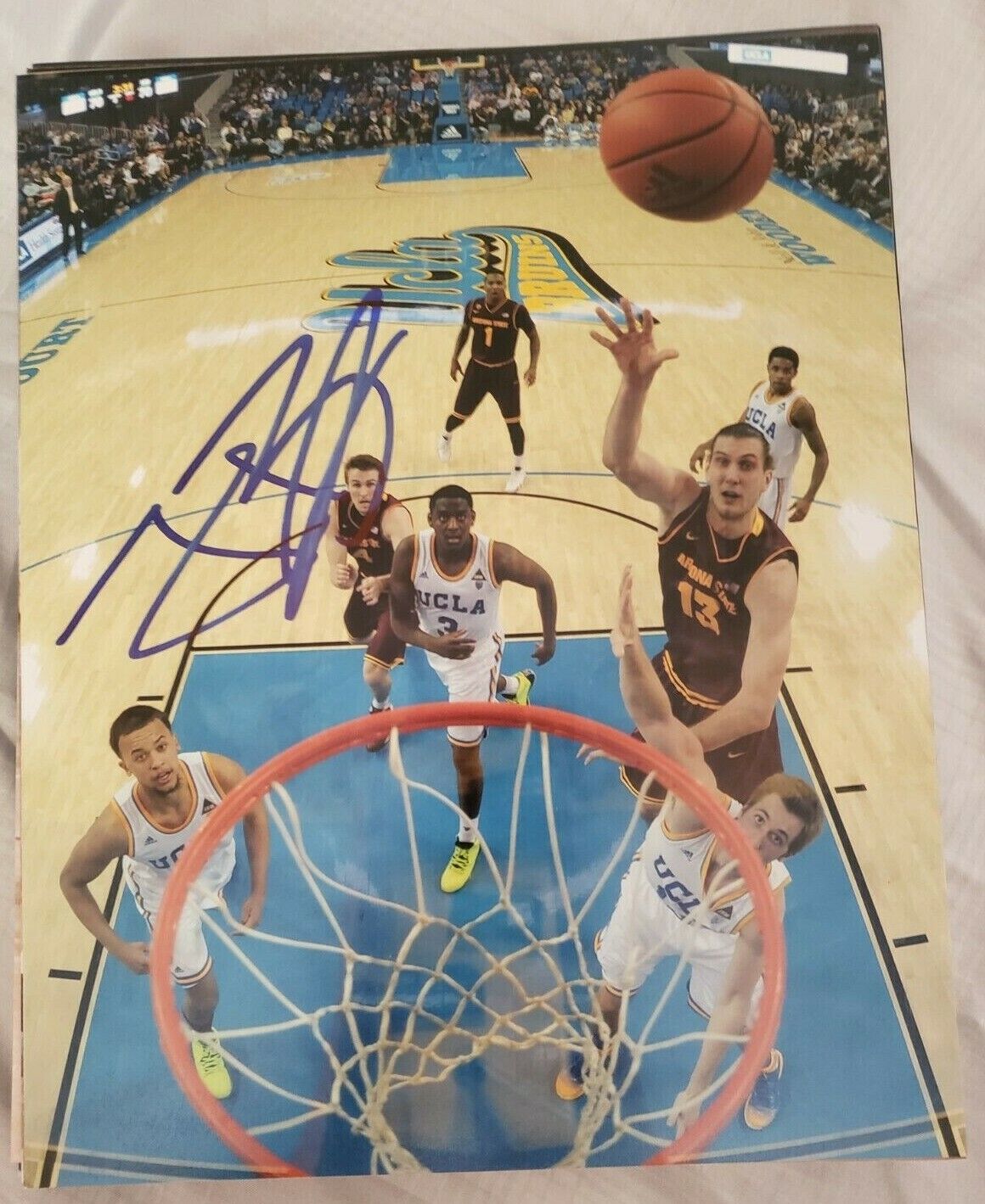 JOEY HORMES ARIZONA STATE SUN DEVILS SIGNED AUTOGRAPHED 8X10 Photo Poster painting W/COA T