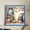 【Limited Stock Sale】Halloween Witch-11CT Stamped Cross Stitch 50*50cm/19.69*19.69in