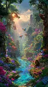 Luxury AB Velvet Diamond Painting Kit - Scenery