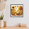 Diamond Painting-DIY Full Round Drill Sunflower Car