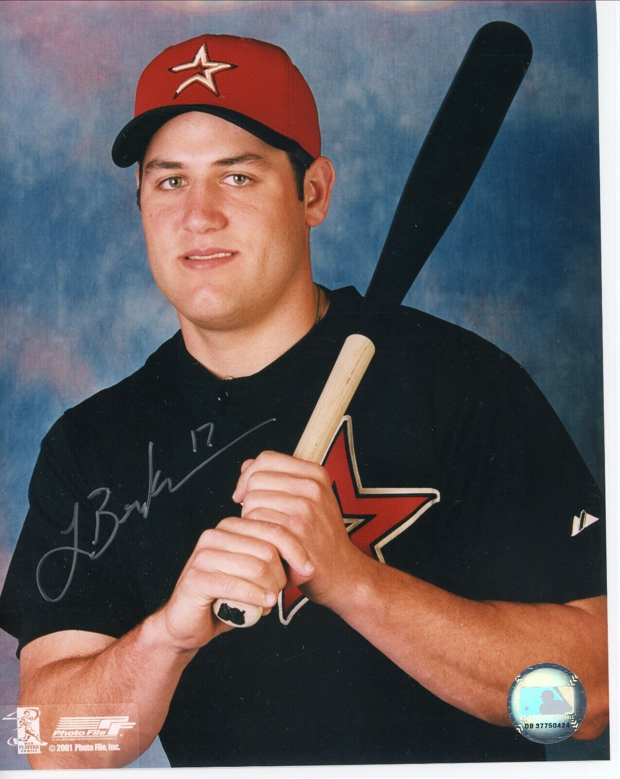 Lance Berkman Houston Astros Signed Autographed 8x10 Glossy Photo Poster painting COA