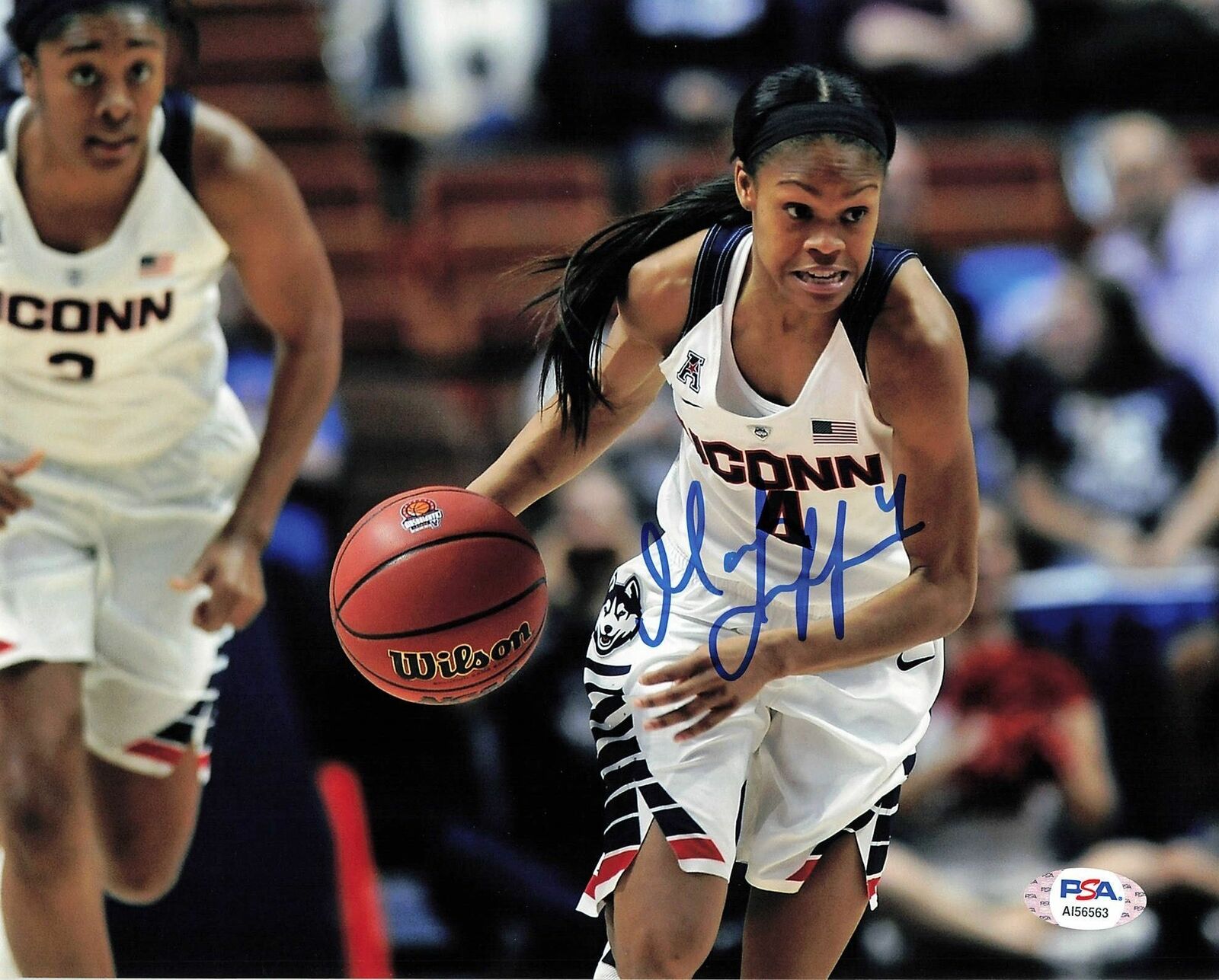 Moriah Jefferson signed 8x10 Photo Poster painting PSA/DNA Uconn Autographed