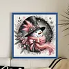 Christmas snowman-11CT Stamped/Counted Cross Stitch 40*40cm