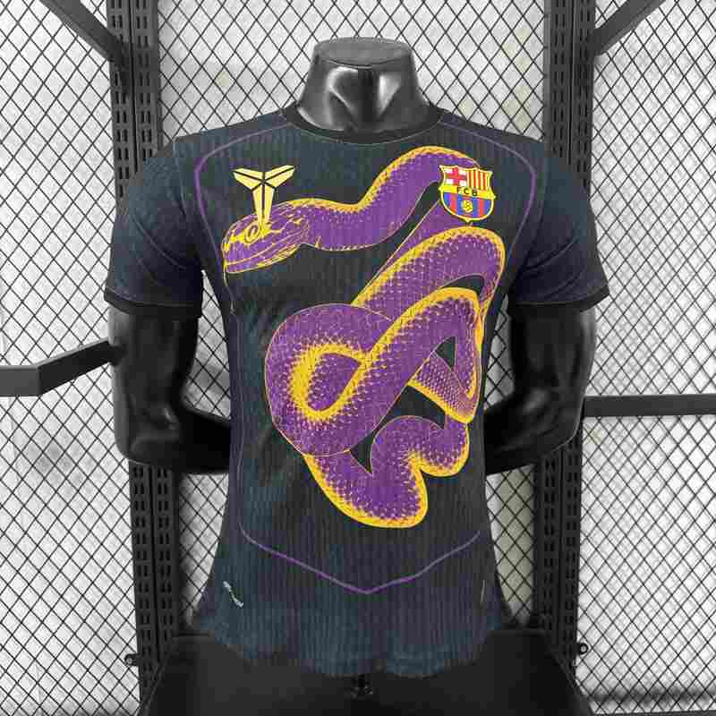 25/26 Player Barcelona Snake Special Version Soccer Jersey