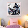 Pirate Goblin-18CT Stamped Cross Stitch 30*30cm/11.81*11.81in