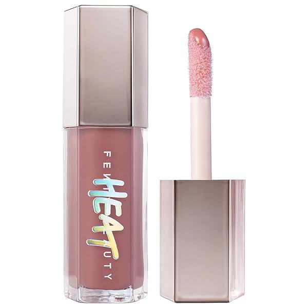 Fenty Beauty by Rihanna Gloss Bomb Heat Universal Lip Luminizer + Plumper Fu$$y Fu$$Y Heat 1 Count (Pack of 1)
