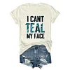 I Can't Teal My Face Jaguars Tee