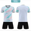 Wholesale 100% Polyester Cheap Sublimation Camisetas Football Jerseys Kits Custom Mens Soccer Uniforms Soccer Wear Set With Logo