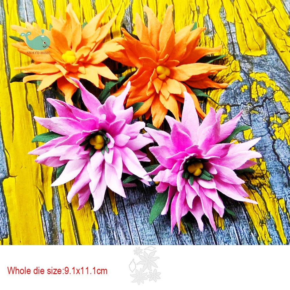 Lace Flower Metal Cutting Dies For Card Making Wedding Invitation | Seychelles
