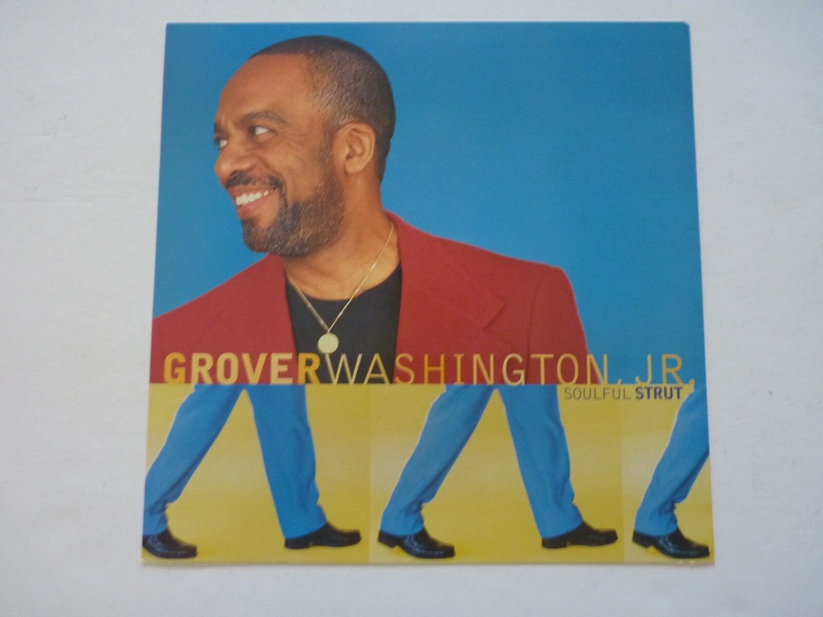 Grover Washington, Jr. Soulful Strut LP Record Photo Poster painting Flat 12X12 Poster