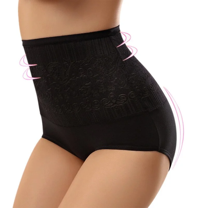 Billionm Women's Panties Cotton High Waist Abdomen Slimming Shapewear Female Postpartum Recovery Briefs Girl Underwear Plus Size