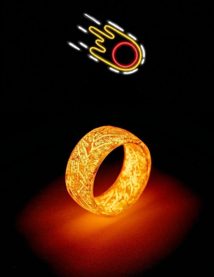 50%OFF-Luminous Crackle Ring