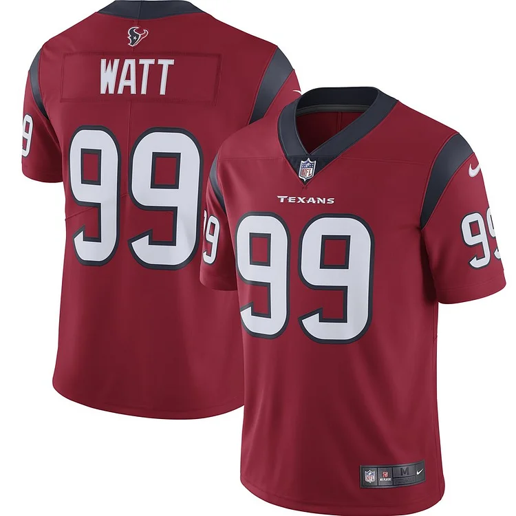 Men's Houston Texans #99 J.J. Watt Navy Season Vapor Untouchable Limited NFL Jersey