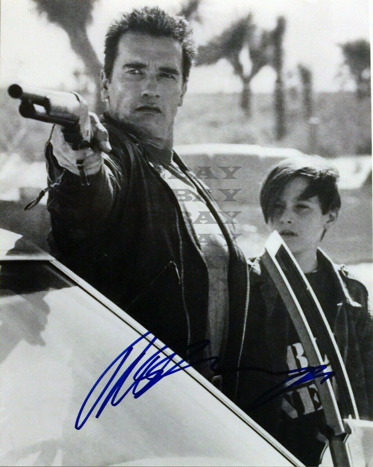 Arnold Schwarzenegger Terminator Autographed Signed 8x10 Photo Poster painting Reprint