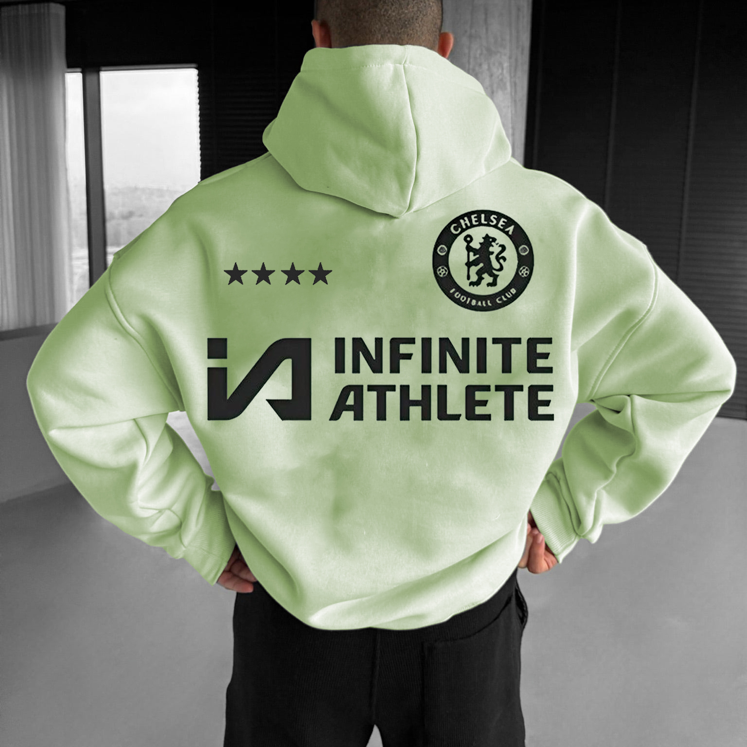 Casual Football Club Oversized Hoodie / TECHWEAR CLUB / Techwear