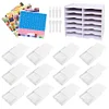 uk.everydayedeals (Limited Stock)12 Grids Diamond Painting Tray Tower Organizer - White