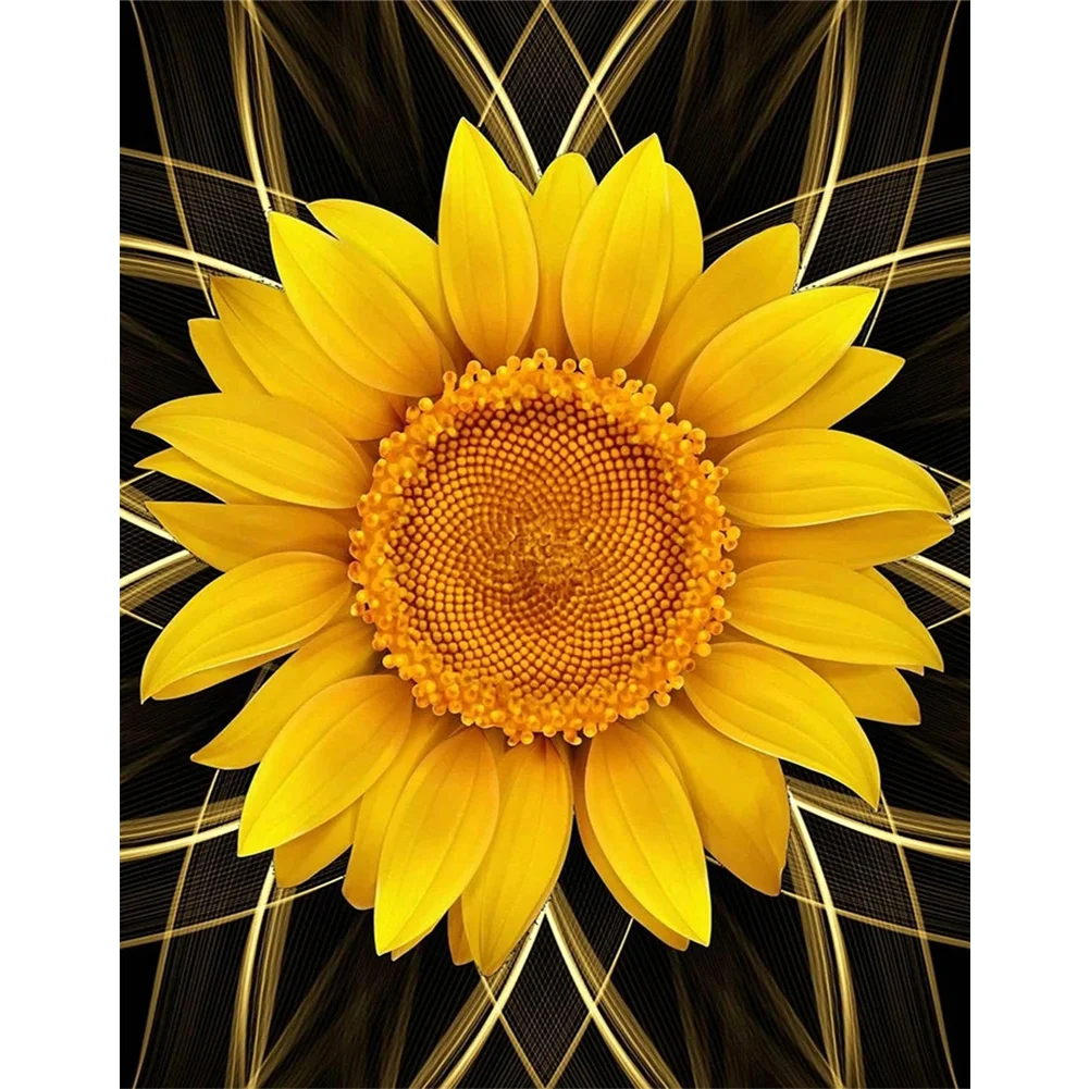 Sunflower - Full Round - Diamond Painting(30*40cm)