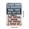 Coffee - Metal Tin Signs(8*12Inch/12*16Inch) - Bar