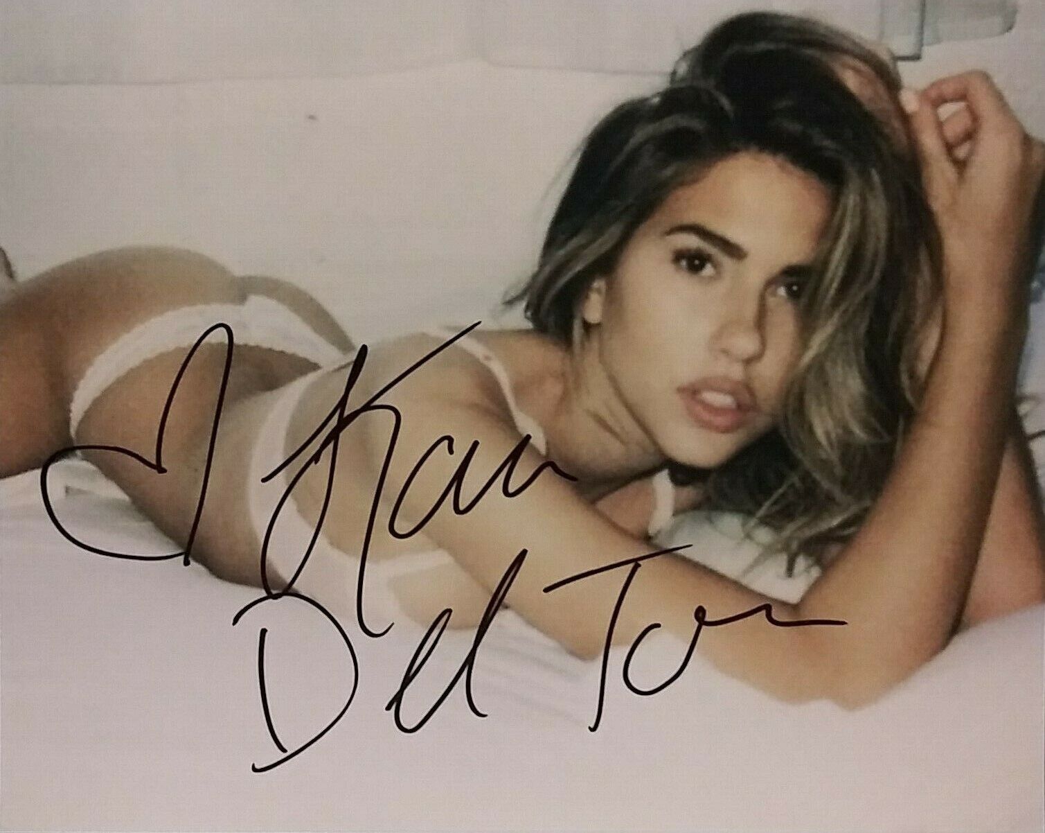 Kara del Toro signed 8 x 10