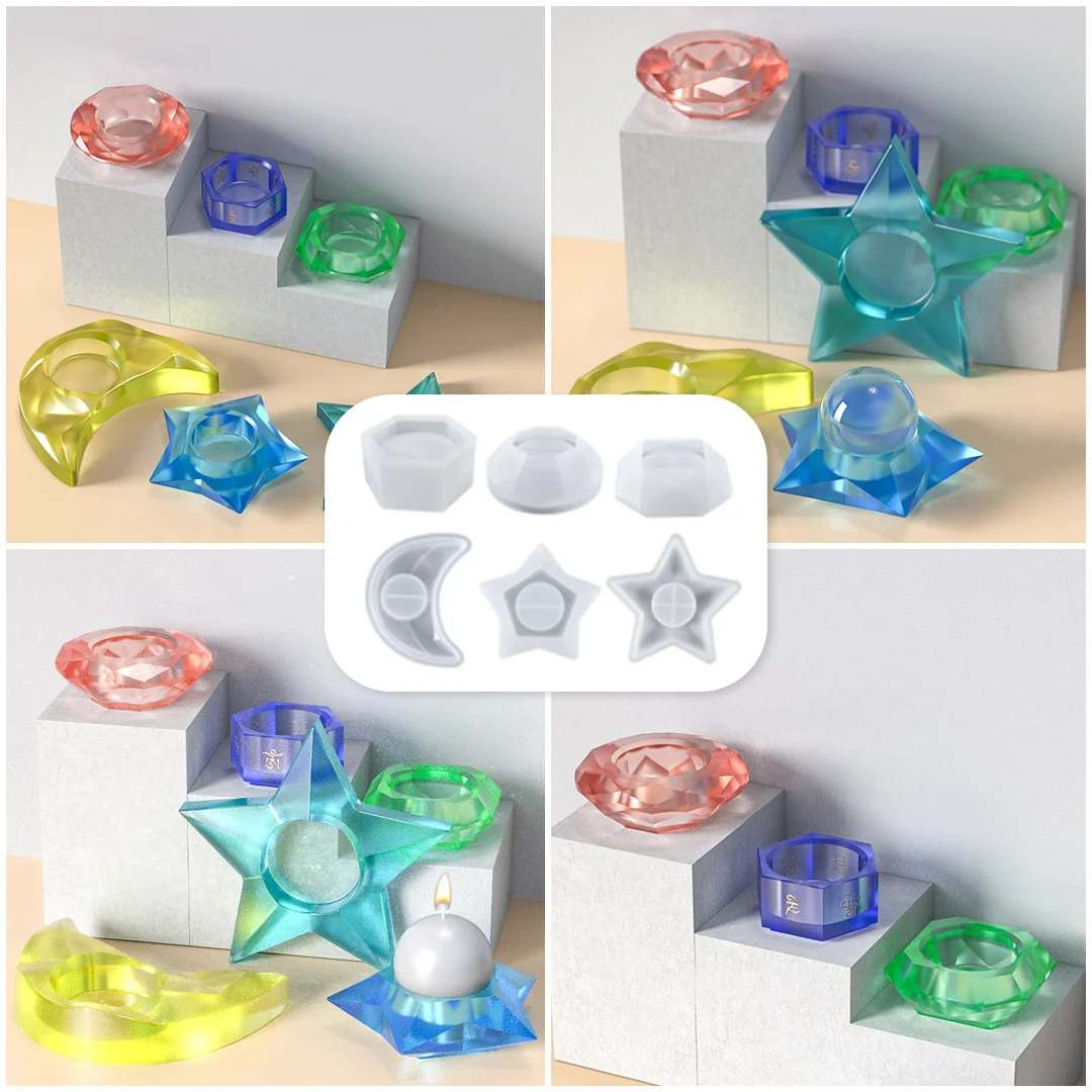 Candle Holder Mold for Cut Surface Series