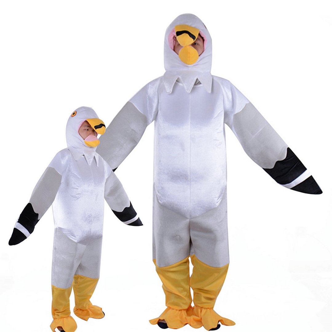 Seagull Performance Show Cosplay Family Matching Costume-Pajamasbuy