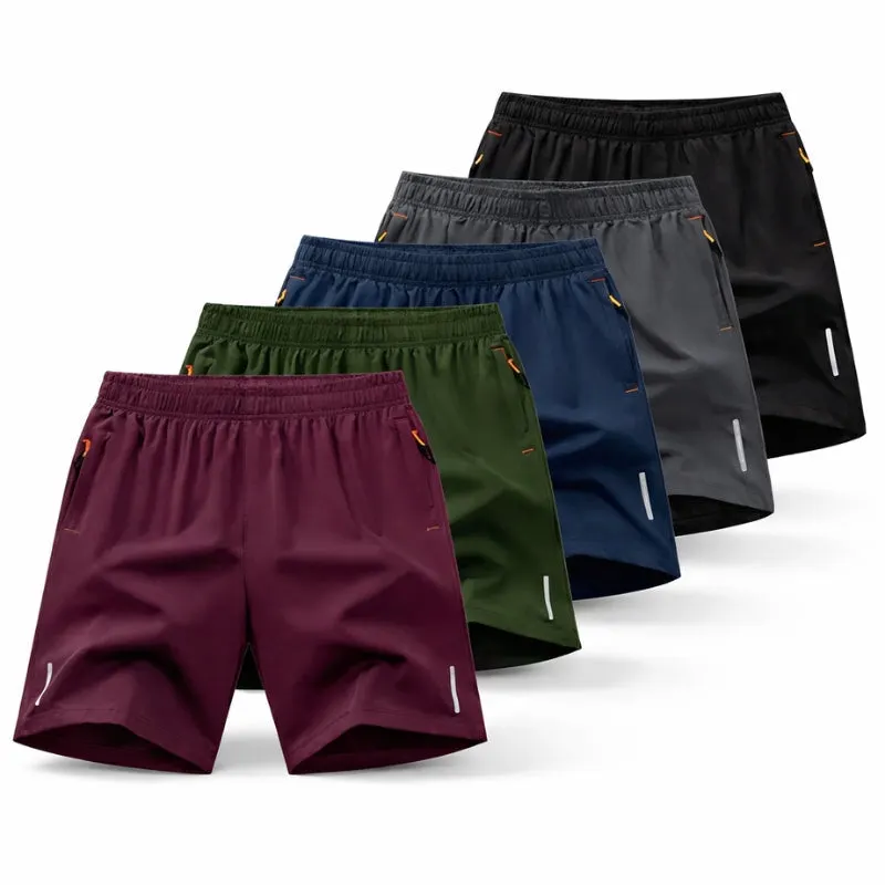 Men's Quick-Dry Training Shorts &ndash; Zip-Pocket Gym & Running Shorts &ndash; view 2