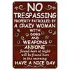 No Trespassing - Metal Tin Signs(8*12Inch/12*16Inch)