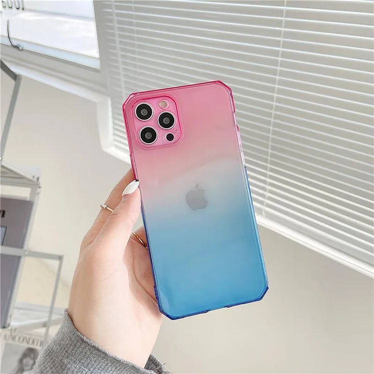 Gradient Octagonal Case For iPhone