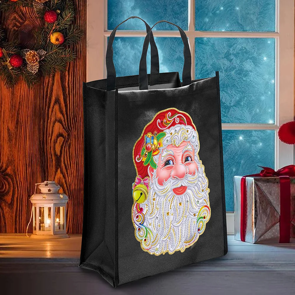 DIY Diamond Painting Eco-Friendly Bag - Santa Claus