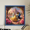 Dancing Beauty And The Beast-14CT Stamped Cross Stitch 50*50cm/19.69*19.69in tapestrymarket