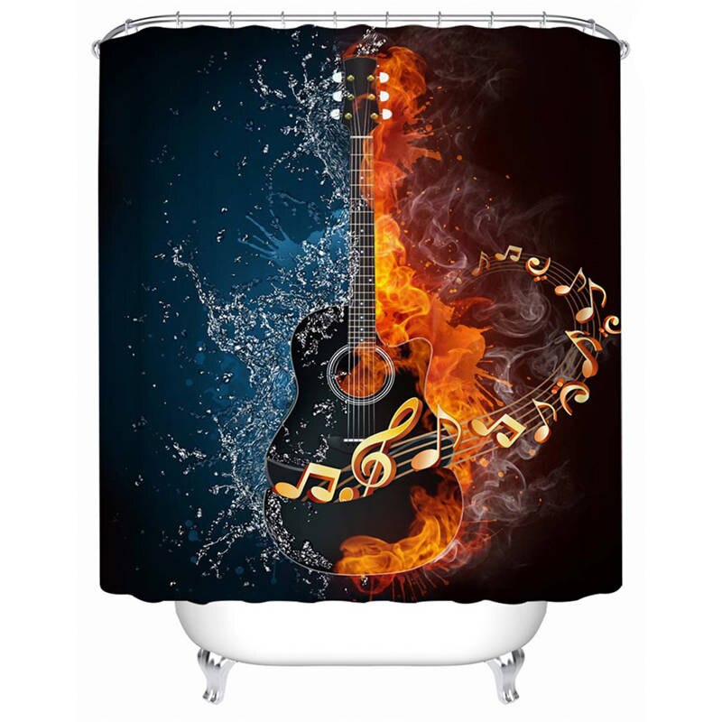 

Bass Guitar - Print Shower Curtain, 180*200cm, 501 Original