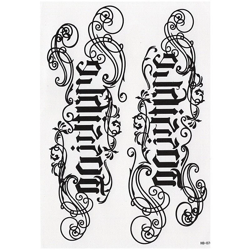 TRIBAL TEMPORARY TATTOO, MAORI TURTLE, POLYNESIAN, BLACK, MENS, WOMENS