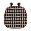 Chessboard Car Cushion Ice Silk Seat Cover Cushion