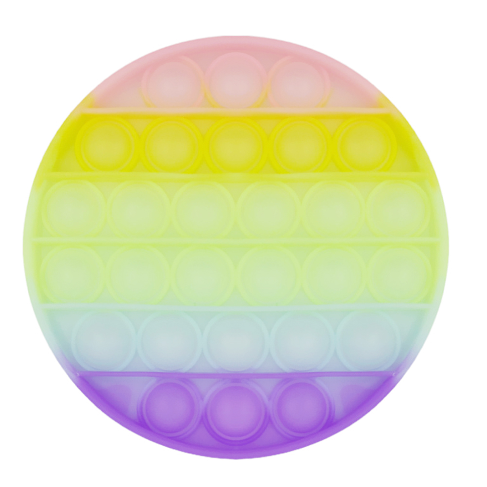 

Push Bubble Rainbow Luminous Sensory Toy Autism Needs Stress Reliever Toys, 501 Original