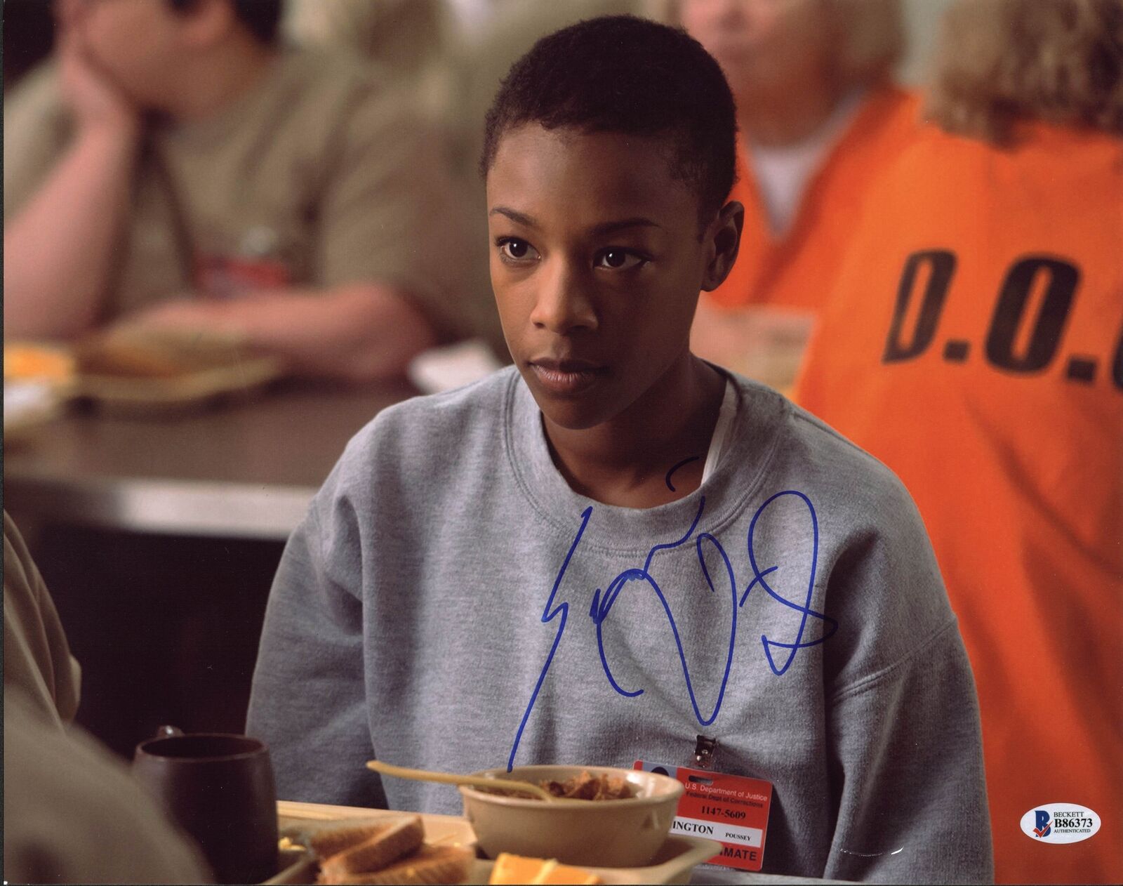 Samira Wiley Orange Is The New Black Authentic Signed 11X14 Photo Poster painting BAS #B86373