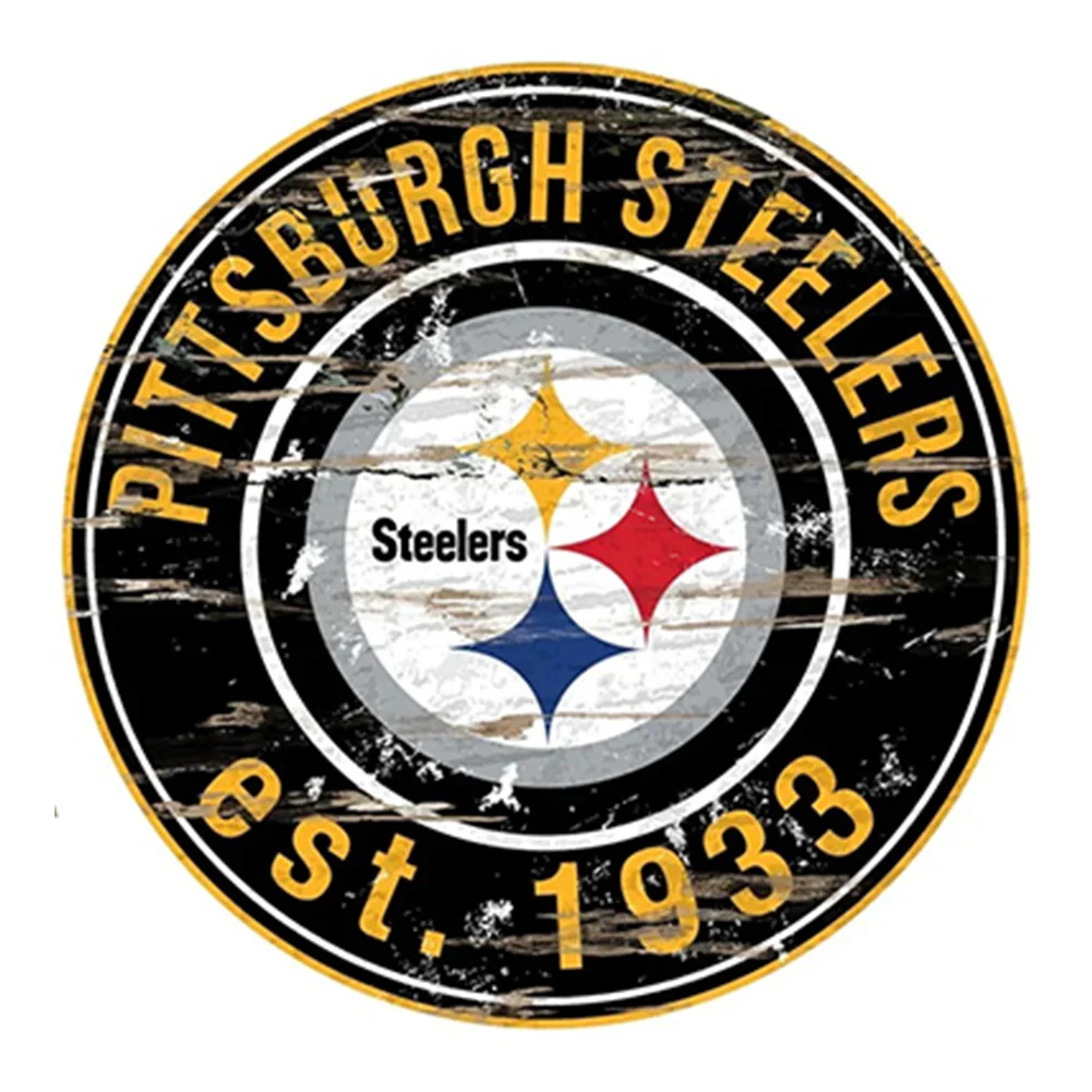 Full Round Diamond Painting - Pittsburgh Steelers(30*30cm)