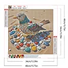 Diamond Painting -DIY Round Drill Stone Art Bird(40x40cm)