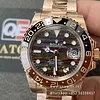 Rolex GMT Master II M126715CHNR-0002 Rose gold with a Tiger Iron Dial 40mm Super Clone