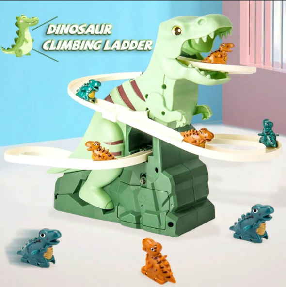 🦖Rotating Dinosaur Slide Toy 🦖