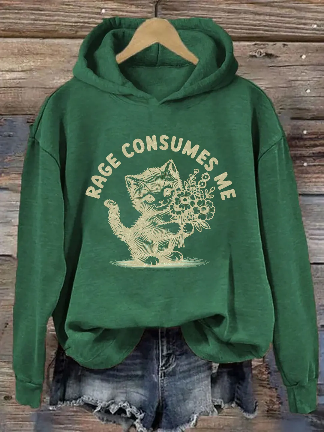 Rage Consumes Me Hoodie