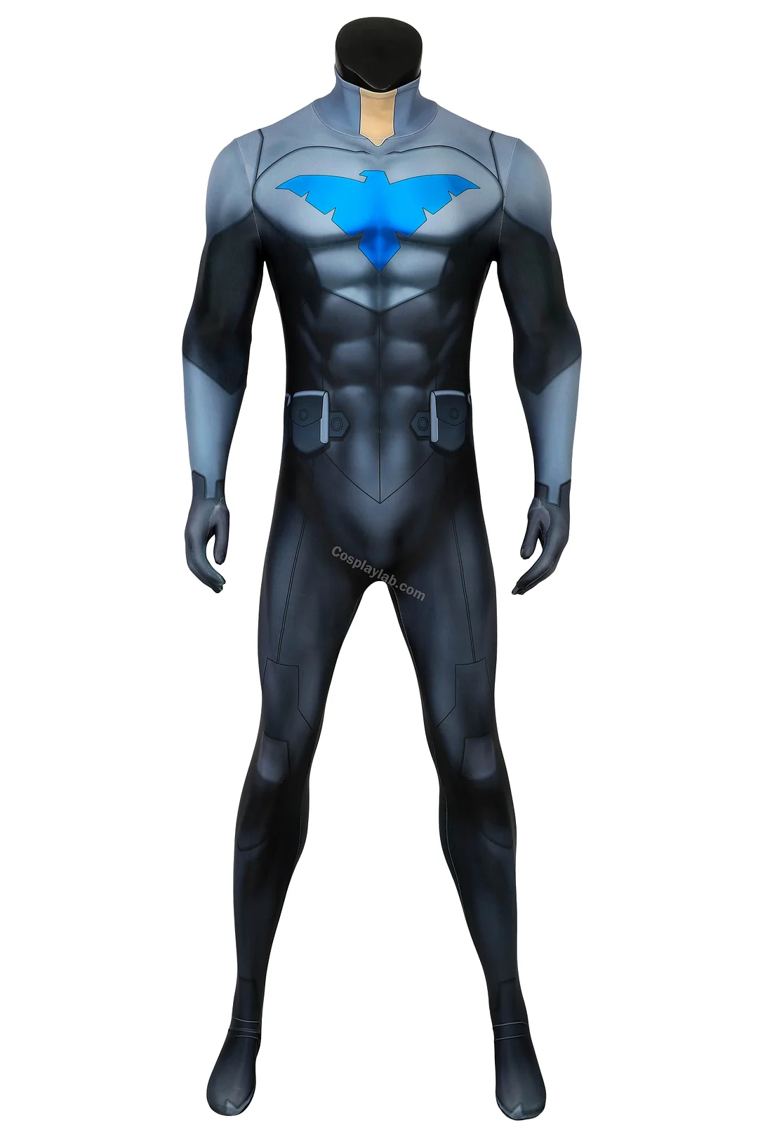 Nightwing Son of Batman Cosplay Costumes The 3D Printed Nightwing Spandex Suit By CosplayLab